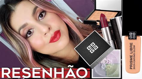 Resenha GIVENCHY PRISME LIBRE base e pó, bronzer Healthy 